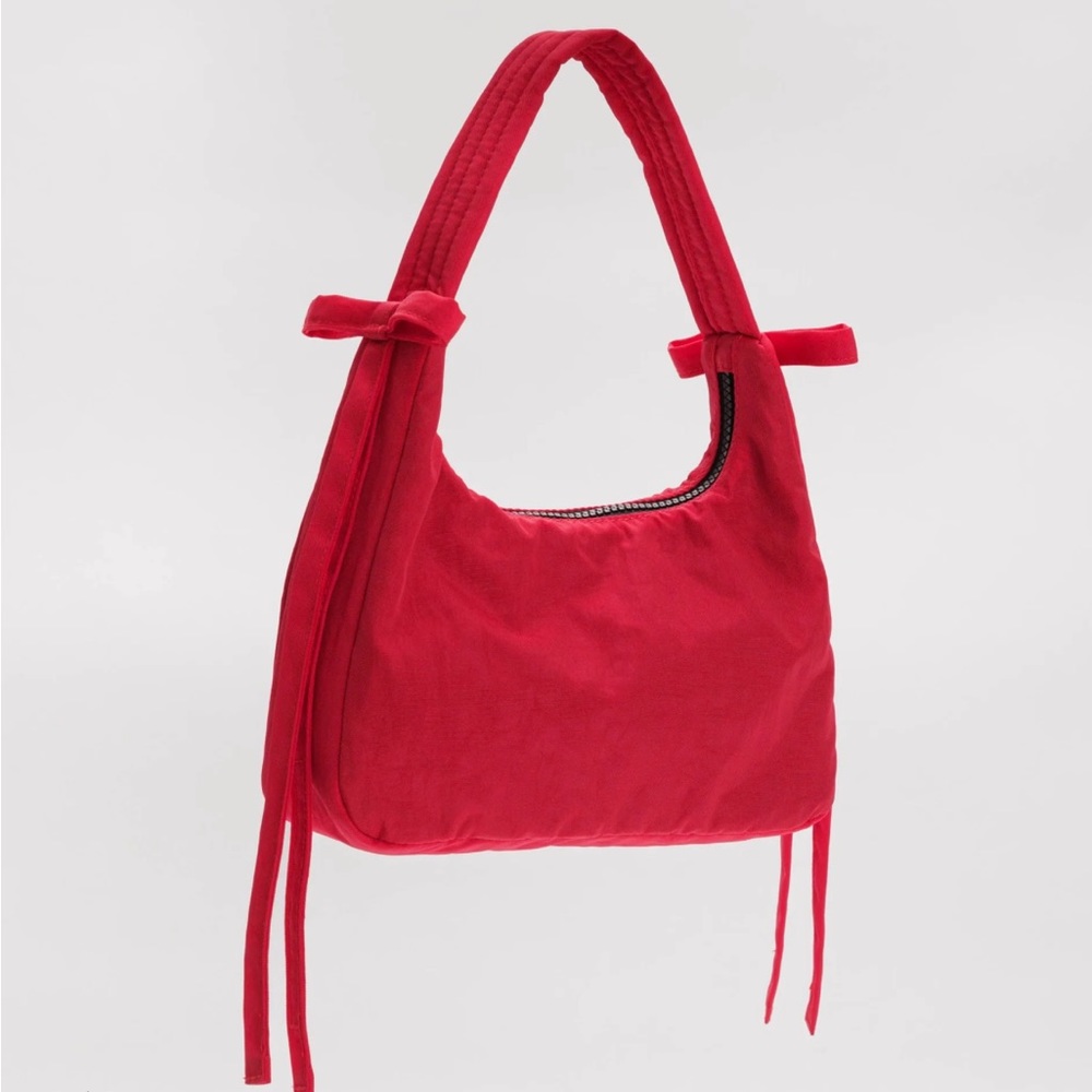 Baggu Sandy Liang Mini Bow Bag in Red